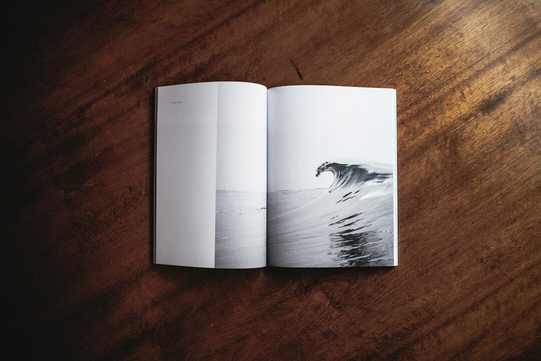 open mystery novel pages